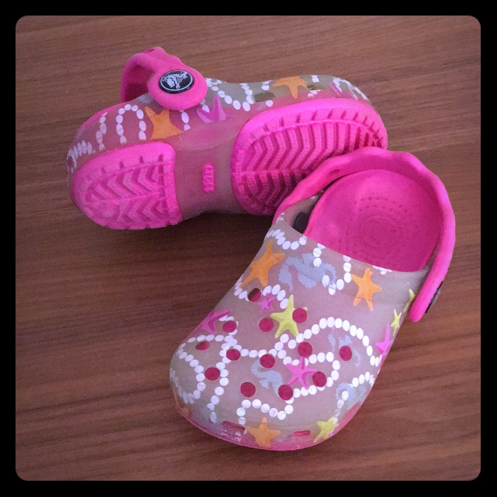 Crocs Kids Chameleons Seahorse Clogs